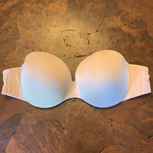 NWOT LUXURY FRENCH BRAND CHANTELLE ABSOLUTE INVISIBLE SMOOTH STRAPLESS BRA-36B